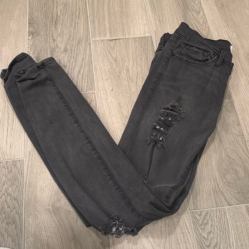 Frame Denim Women’s Dark Gray Skinny Jeans Size 27